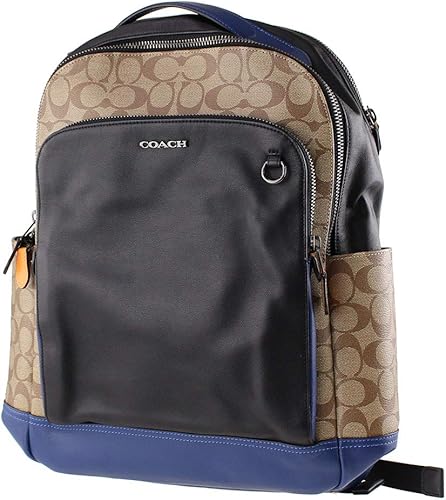 Amazon Co Jp コーチ Coach メンズ リュック バックパック ブラウンマルチ系 940 Qbq9j シューズ バッグ