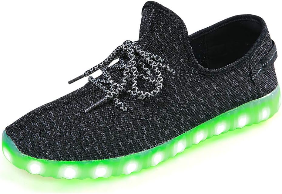 LeoVera Remote Light Up Shoes USB Charging LED Shoes Flashing Sneakers