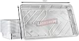 Caterserve Aluminium Foil Trays 32x20x3.3cm 10 Pack Catering Containers view 2