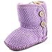Ugg Australia Baby Purl Infant Round Toe Canvas Ankle Boot