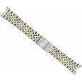 Ewatchparts 20mm Watch 14K Jubilee Watch Band Compatible With Rolex Datejust 16078 16200 16203 GMT 16710 Two Tone