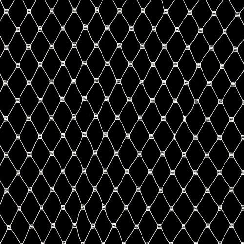 18'' Russian Netting White, Fabric by the Yard