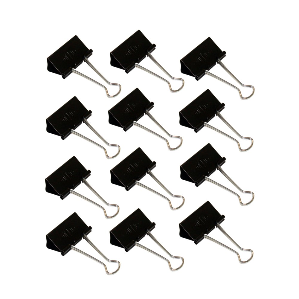 Wedo 6421441 41 mm Fold Back Clip (Pack of 12)