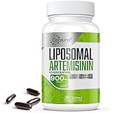Osasuna 900 mg Liposomal Artemisinin for Maximum Absorption, Sweet Wormwood Extract(Artemisia Annua) with Quercetin Phytosome 200 mg, 60 Softgels - 2 Months Supply