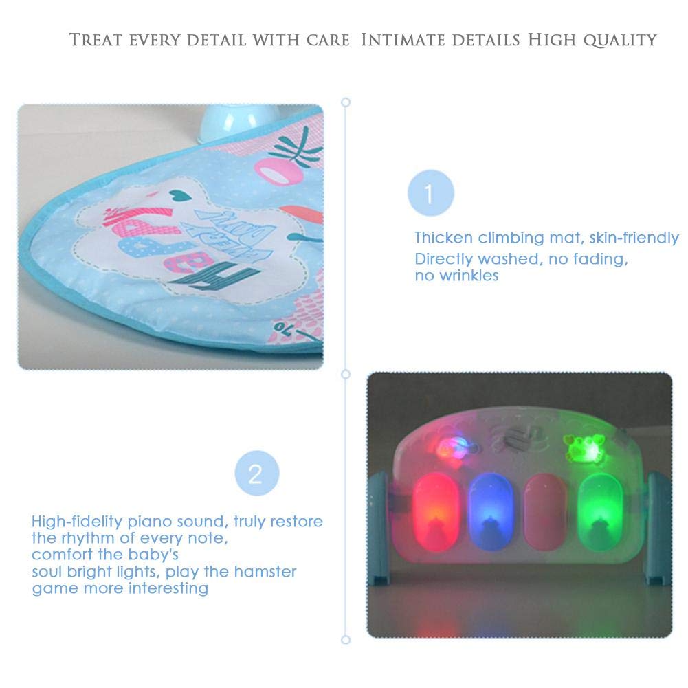 activity gym and playmat