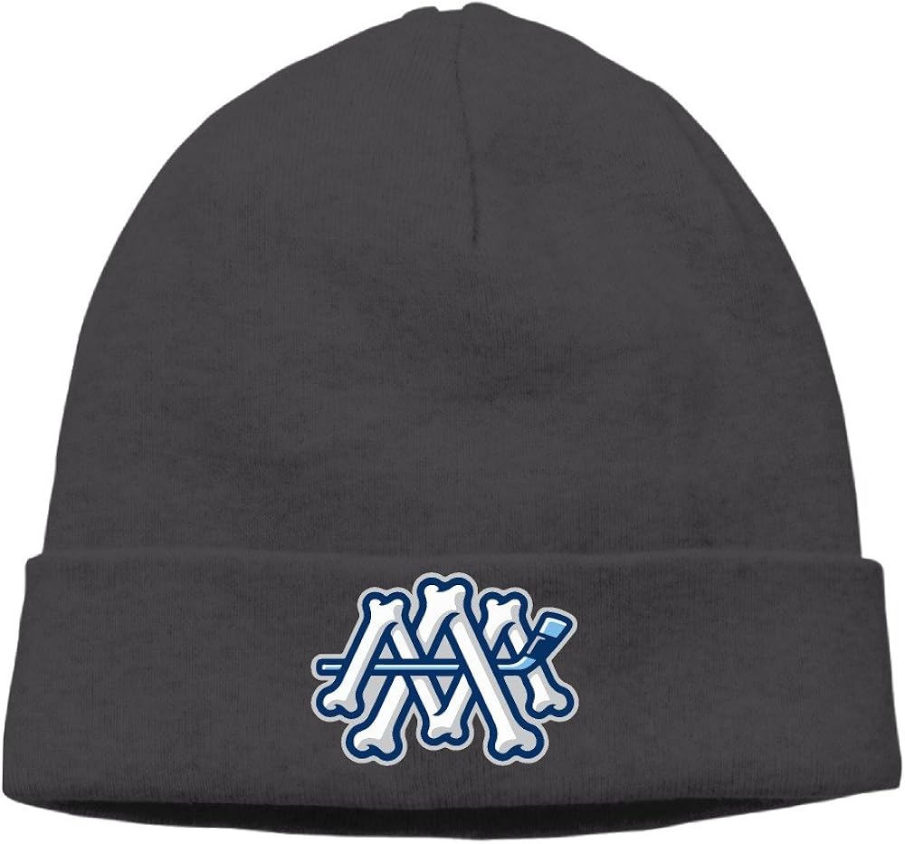 Bones Logo Milwaukee Admirals Hockey Cool Beanies Hats Warm Winter Caps