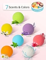 Aofmee Bath Bombs Gift Set 14 Pcs Spa Kit 70g Each 14 Scents Colors view 3