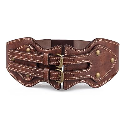 Obi Belt Vintage PU Leather Elastic Wide Waist Belt 71WQtH08EYL._AC_UY1000_.jpg main image 4