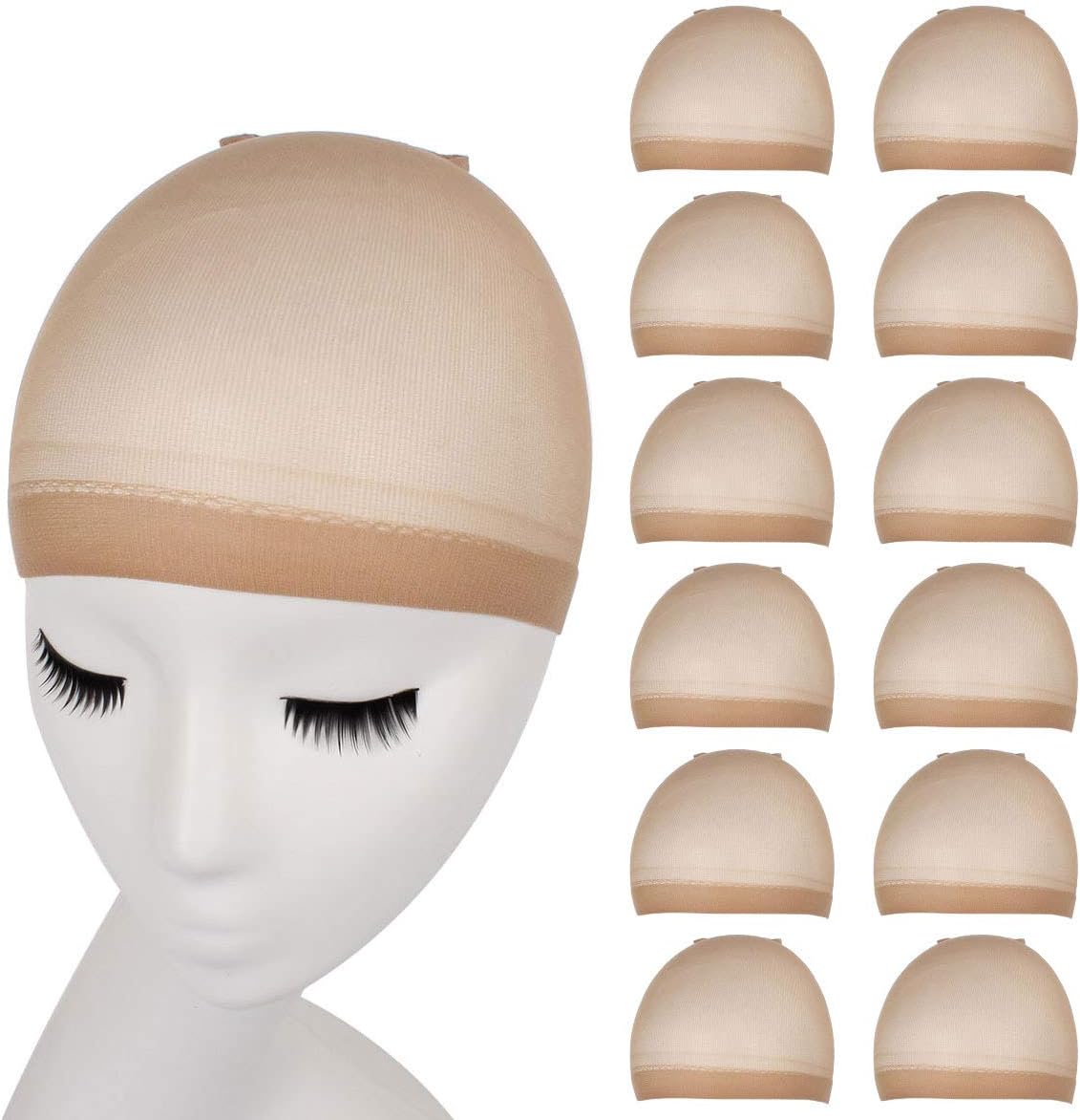 beige stocking cap