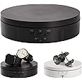 22 lbs Motorized Rotating Display Stand for Jewelry, 360 Degree , Automatic Mute Rotating Display Stand, Electronic Rotating Display Stand with USB Charging Port for Display, Photography Products
