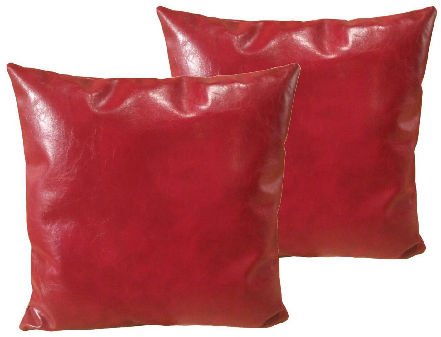 Buy Mybestfurn Sofa Pillows Soft Batik Effect Pu Faux Leather