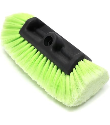 12" Quad Car Wash Brush Bristle Super Soft Heavy Duty Clean Truck - Foto 5