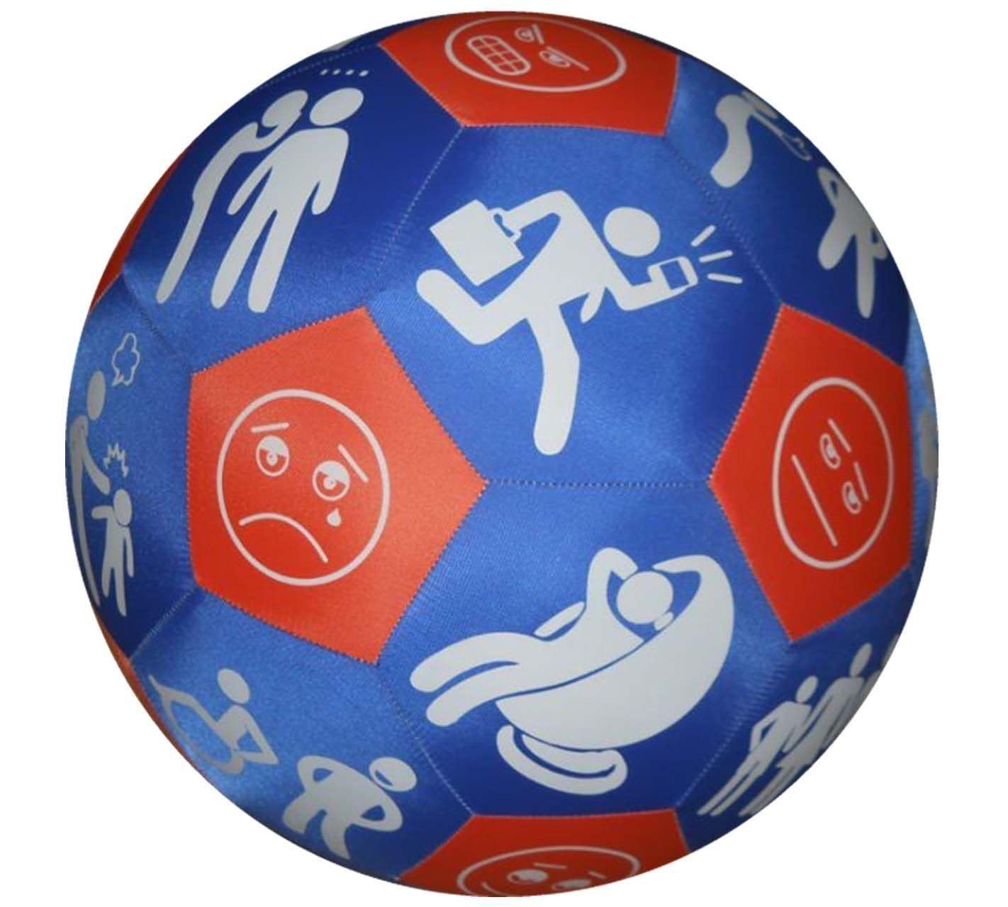 Prodesign Emotions HANDS-ON Play and Learn Ball (Multi-Colour)