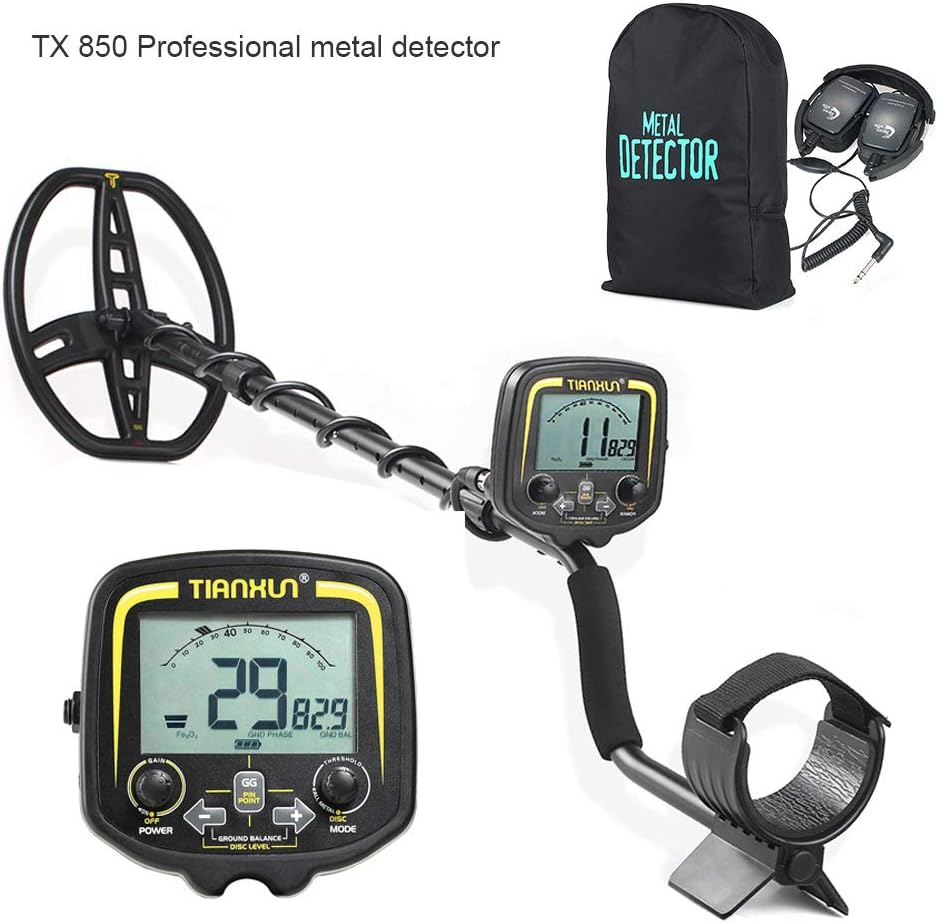 Amazon.com: Dumcuw Metal Detector for Adults, TX-850 ...