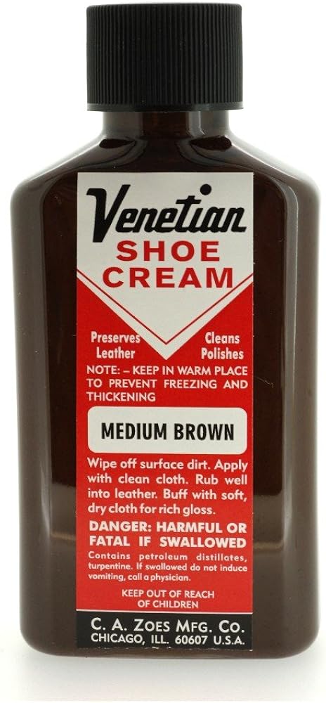 Venetian Shoe Cream, 3 Ounces, Neutral: Home & Kitchen