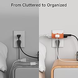 [UL Listed] Cable Matters 3-Pack 3 Way Plug Adapter