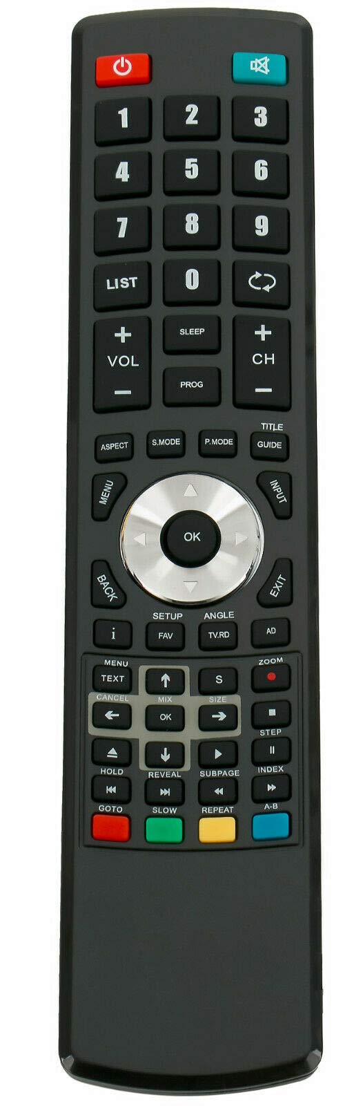 VINABTY KT1457 RC16 RC-16 Replaced Remote Control fit for Logik L22FE14 L22LDVB11 L22ldvn11 L22ldvw11 L22ldvs11 L46FE22 L19LDVB11 L39FE12 L32HE12 L24FED12 L22fed12 L22fe12 L22FED13 L32HE17 LED TV