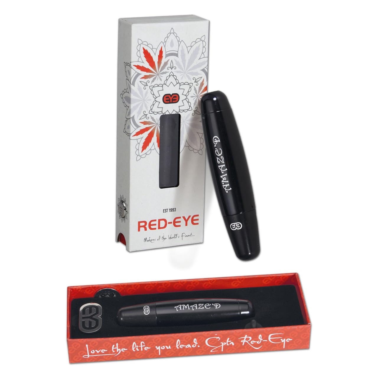 Gataoversand Black Aluminium Straight Pipe With Channel System, Length: 82mm