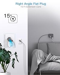 Surge Protector Power Strip 15 Ft Long