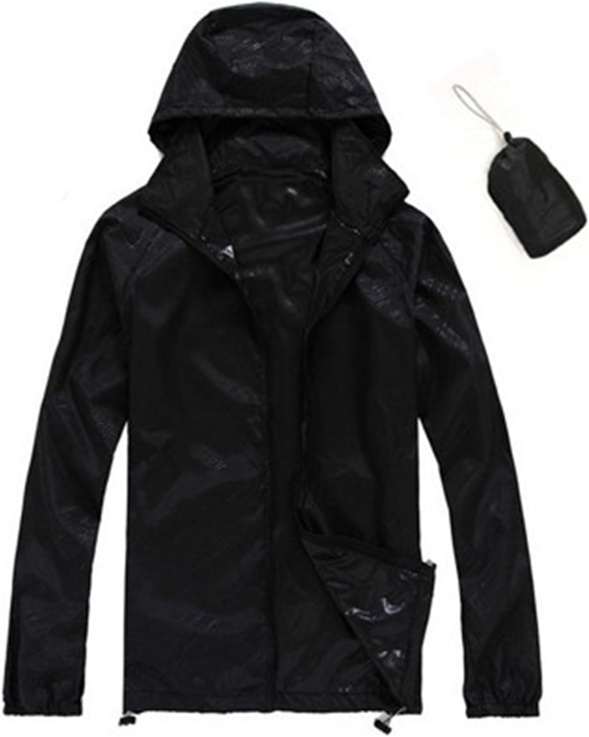 Catwomanfun New Men's Quick Dry Skin Jackets Women Coats Ultra-Light Windbreaker Waterproof Windproof Brand Clothing SEA211