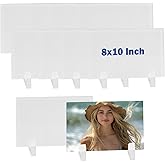 Sublimation Glass Photo Blanks 10 PCS 8X10 Inch for Personiazed Crystal Sheets Plaque