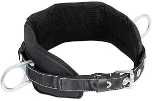 PeakWorks V8056021-2 D-Ring Padded Lumbar Support - PeakPro Positioning Belt