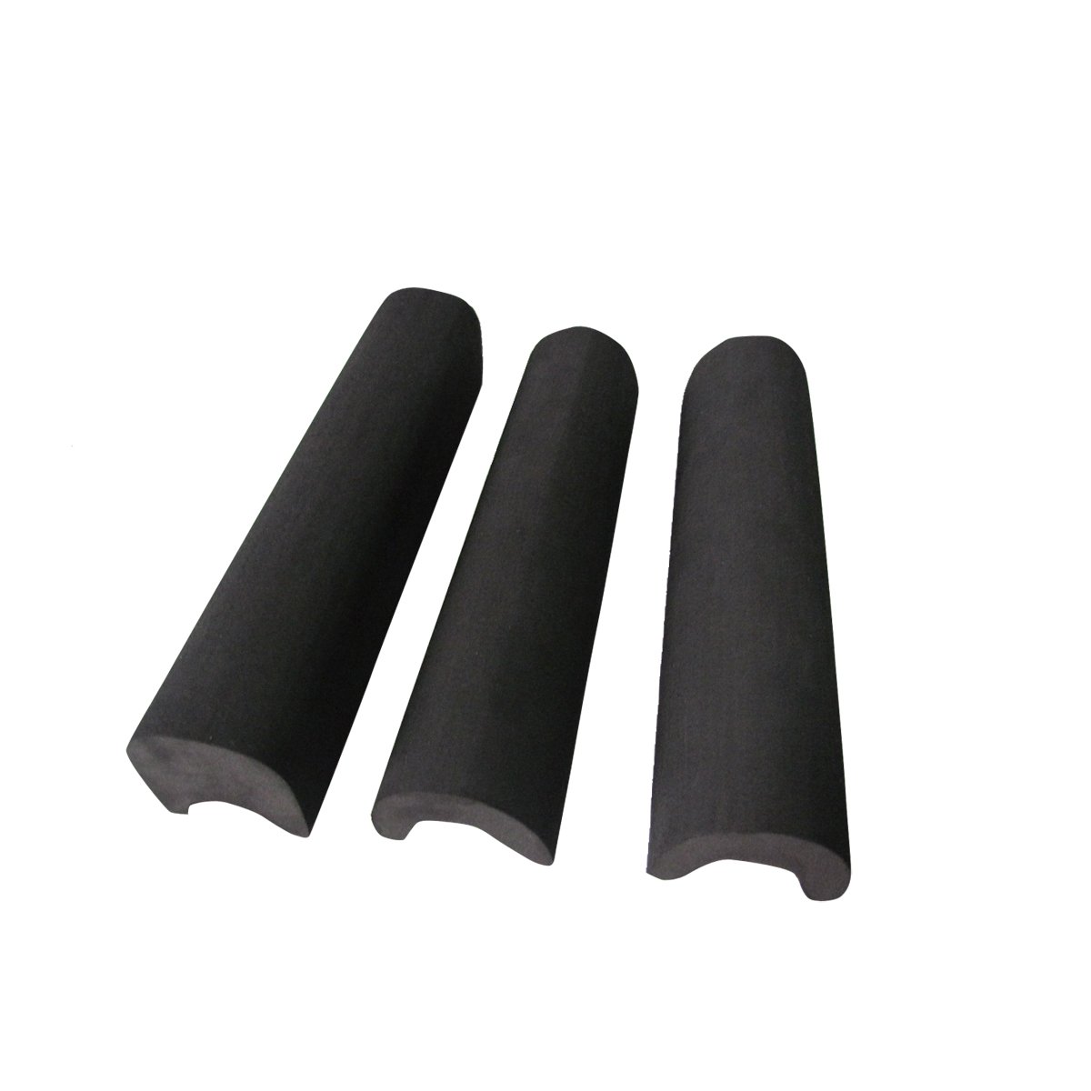 TOURBON Black EVA Foam Cheek Raiser - Pack of 3 Pieces