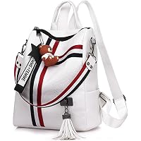 PU Leather Backpack for Women Travel Daypack Casual Shoulder Purse Ladies PU Leather Backpack College Fashion School Shoulder  main image 4
