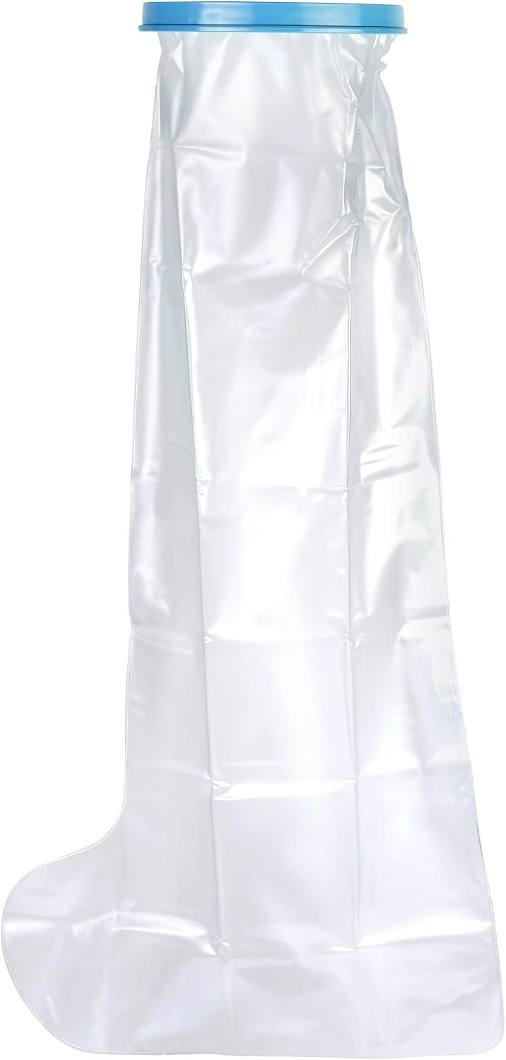 Bramble Waterproof Leg Cover for Shower (Silicone Seal) - Reusable Leg Cast Cover Shower Boot - Full Leg, Universal Fit - Image 5