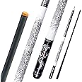 KONLLEN Carbon Fiber Pool Cue Stick Low Deflection Hand-Made Inlay Billiard Cue Ultra-Smooth Professional Feeling Billiard Pool Cue Sticks for Adults