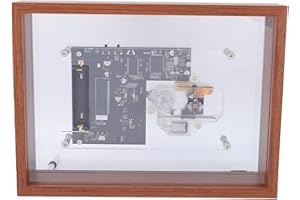 PUSOKEI CD Player with Bluetooth 5.0, Portable Picture Frame Design CD Player for Wall Mount or Tabletop, High Fidelity Sound