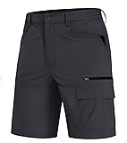 EKLENTSON Mens Cargo Hiking Short Summer Quick Dry
