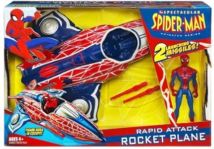 spiderman plane toy