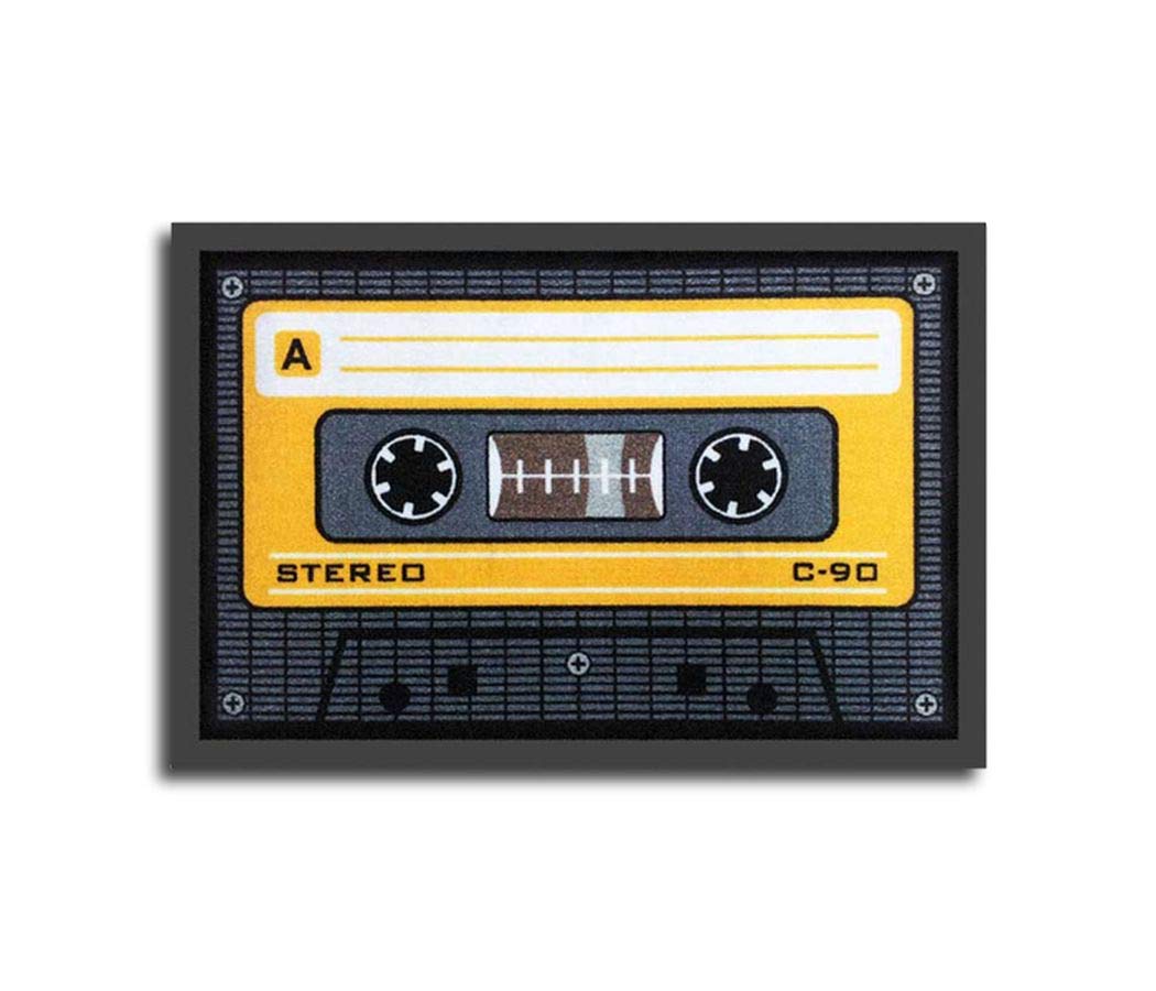 Close Up Tape door mat Orange tape