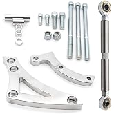 Billet Aluminum Alternator Bracket for Small Block Mopar 318 340 360 &ndash; Chrysler Dodge Plymouth 1970+ | V-Belt, Passenger Side Mount | Hardware Included