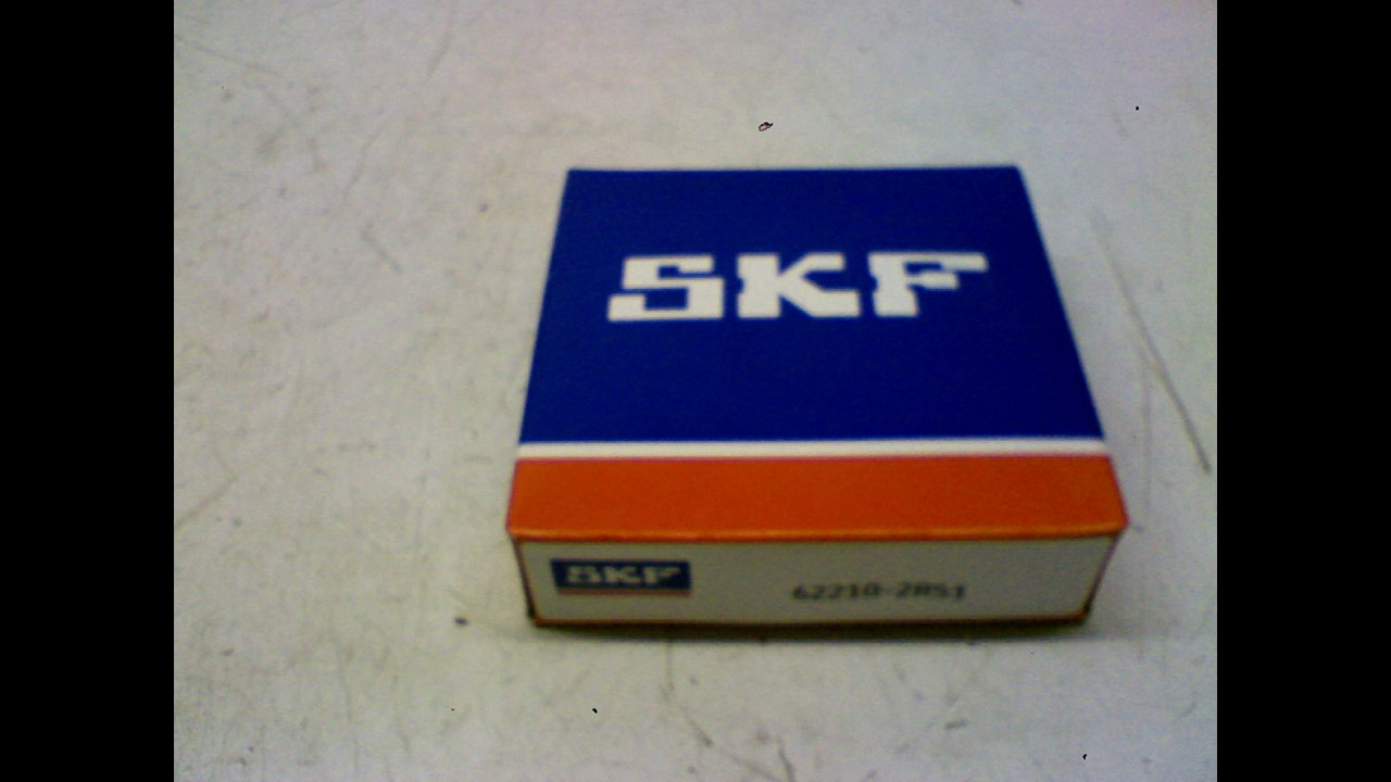 SKF Radial Deep Groove Ball Bearing, 50 ID, Bearing steel