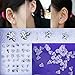 18 Pairs Wholesale Mix Cute Small Plastic Ear Stud Earrings