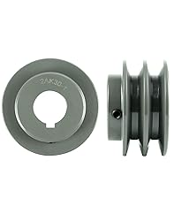 QWORK Double Groove Web Sheaves, 3.05"OD 1" Bore