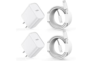 FITQUIPMENT Charge for iPhone 16/15 Charger,Fast Charging iPhone 16/15 2Pack Type C Wall Charge Adapter USB C Charger Block 6FT USB-C to C Woven Cable for Apple iPhone 16 Pro Max/iPhone 15 Plus,iPad Pro/Air/Mini