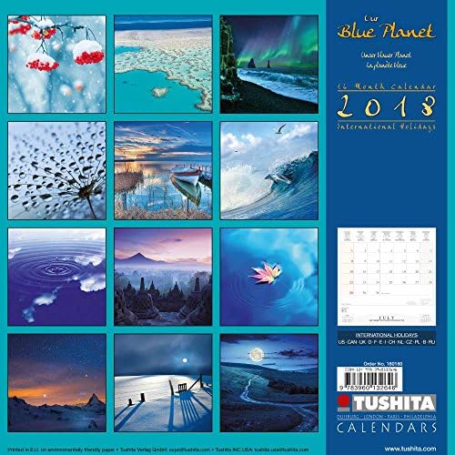 Our Blue Planet 2018 (Mindful Editions) Calendar – 27 July 2017