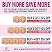 Breastmilk Storage Bottles Collection - Set of 6-5 oz/150mL Breast Milk Storage Bottle Include Cap and Disc - Nipples Not Included