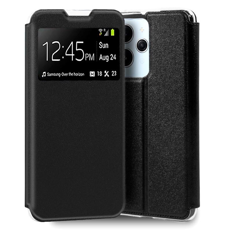 Cool Flip Cover for Xiaomi Redmi 12 Smooth Black
