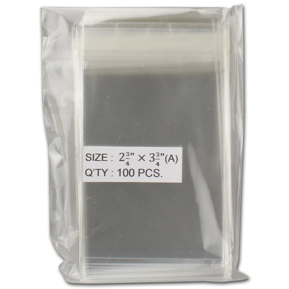 Plastic Coin Sleeve 2.75 x 3.75 Pack of 100 (No Coins) OGP Liberty