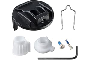 POEIHV 116653 Posi-Temp Shower Handle Replacement Part Adapter Kit Fits Moen Shower Handle Adapter (1 Pack)