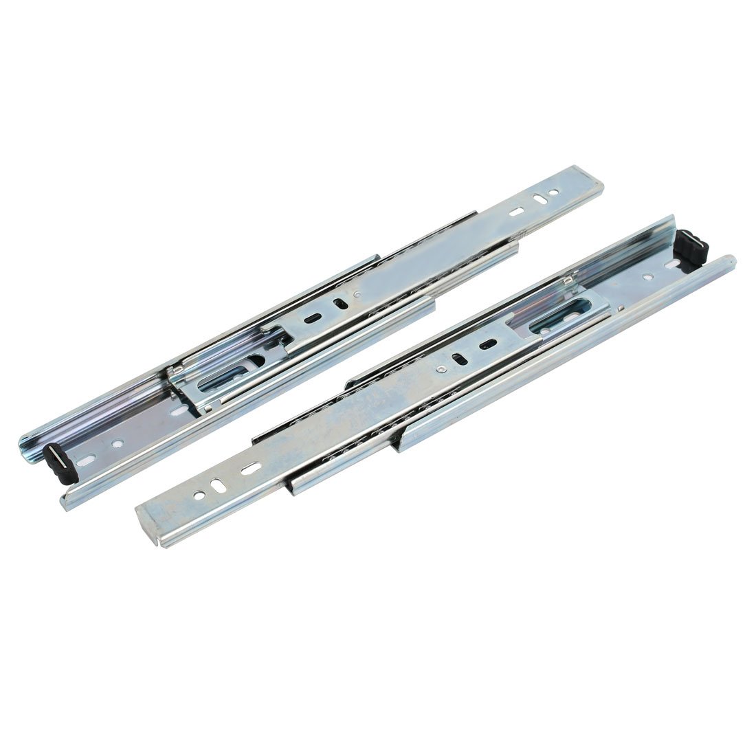 Sourcingmap 8Inch Drawer Slides, Full Extension Ball Bearing Slide Track Rail 45mm Wide 33lb Capacity 1 Pair