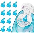 ETCBNIU Silicone Saltwater Pods Refills Accessories Compatible with Navage Nasal Care - Save Saltwater Pods for Easy Operation (10 Pack-Blue)