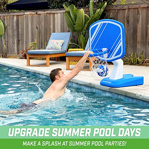 GoSports Splash Hoop PRO Pool Basketball Game, Includes Poolside Water