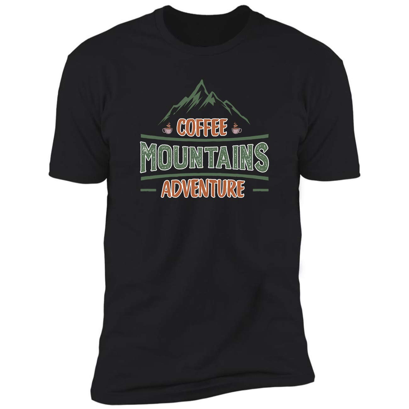Coffee Mountains Adventure Trekking Hiking Gifts For C Ted T Shirt