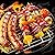 Portable Charcoal Grill for Outdoor Grilling 18inch Barbecue Grill and Smoker Heat Control Round BBQ Kettle Outdoor Picnic Patio Backyard Camping Tailgating Steel Cooking Grate for Steak Chicken