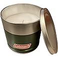 Coleman Outdoor Citronella Candle, Decorative Tin Candle for Patio, Backyard, Outdoor, Camping Candle, Tin Candle with Cover,